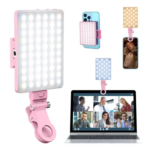 LED Phone Light with Front & Back Clip
