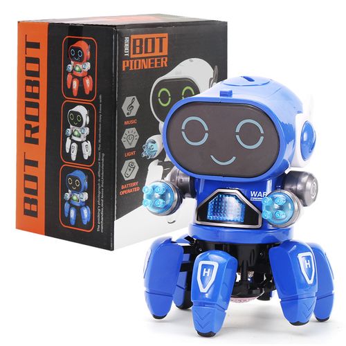 Six-claw robot electric light