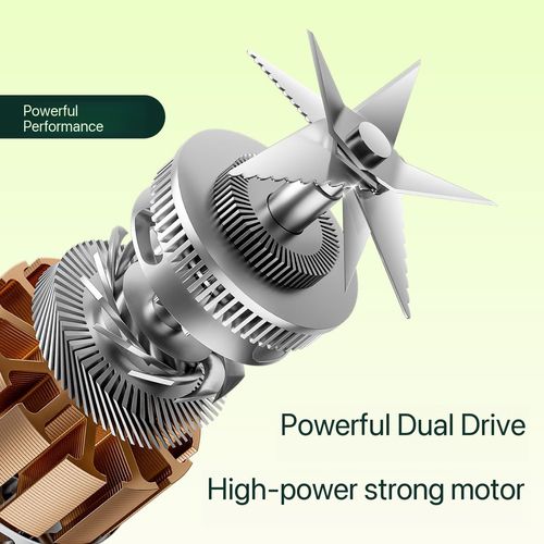 Portable juicer, mini juice cup, USB rechargeable wireless juicer, smoothie blender