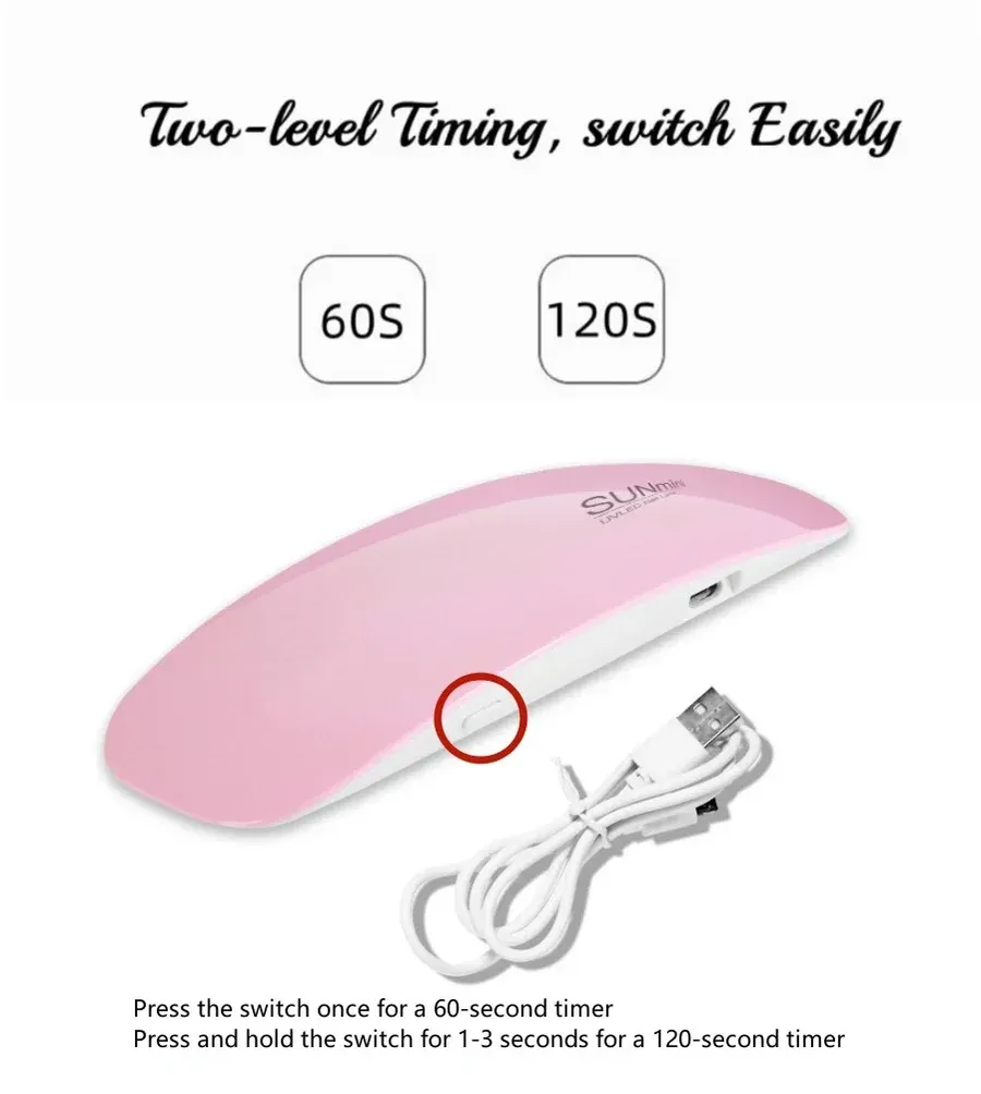 Portable Gel Nail Lamp💅 13 Reviews