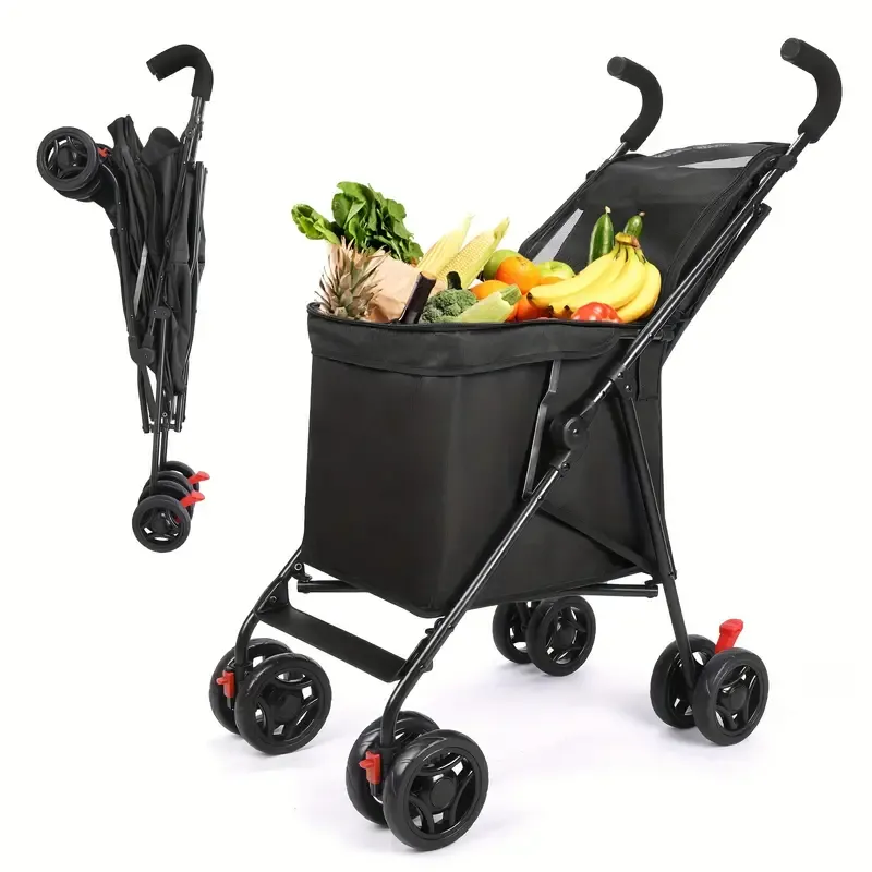 Patented Folding Shopping Cart