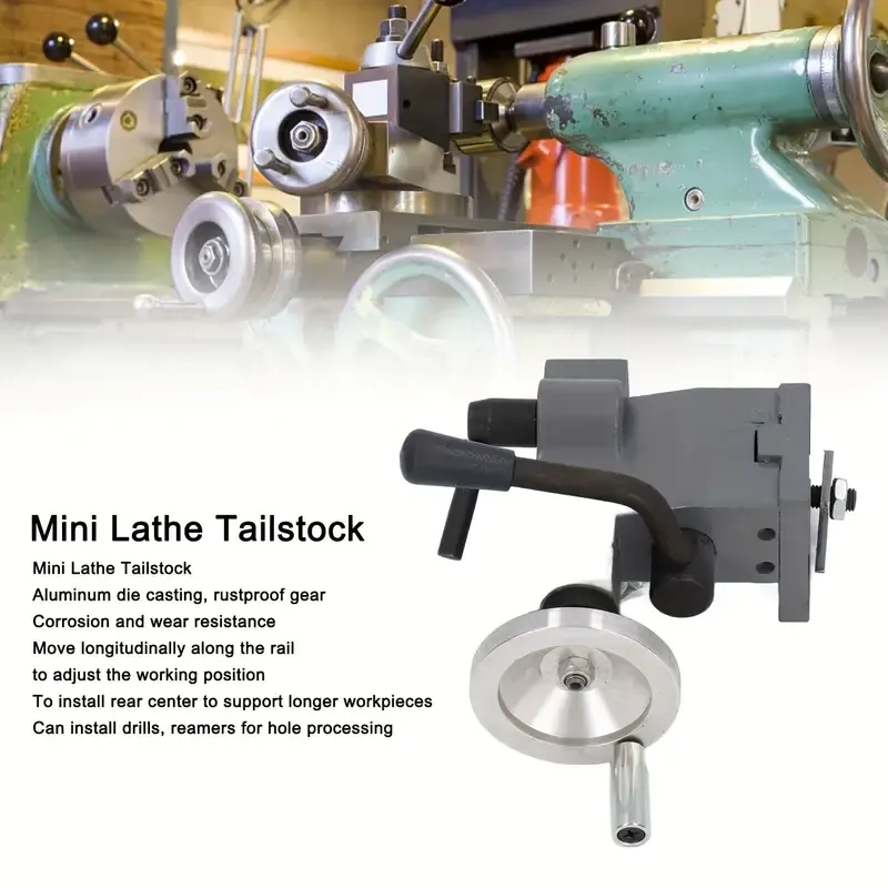 Aluminum Mini Lathe Tailstock Replacement