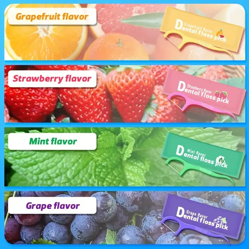 Flavored Dental Floss Picks