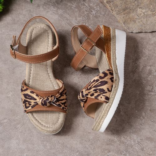 High-heeled fish-mouth sandals, women's cross-border open-toe slope heel clasp beach flip-flops
