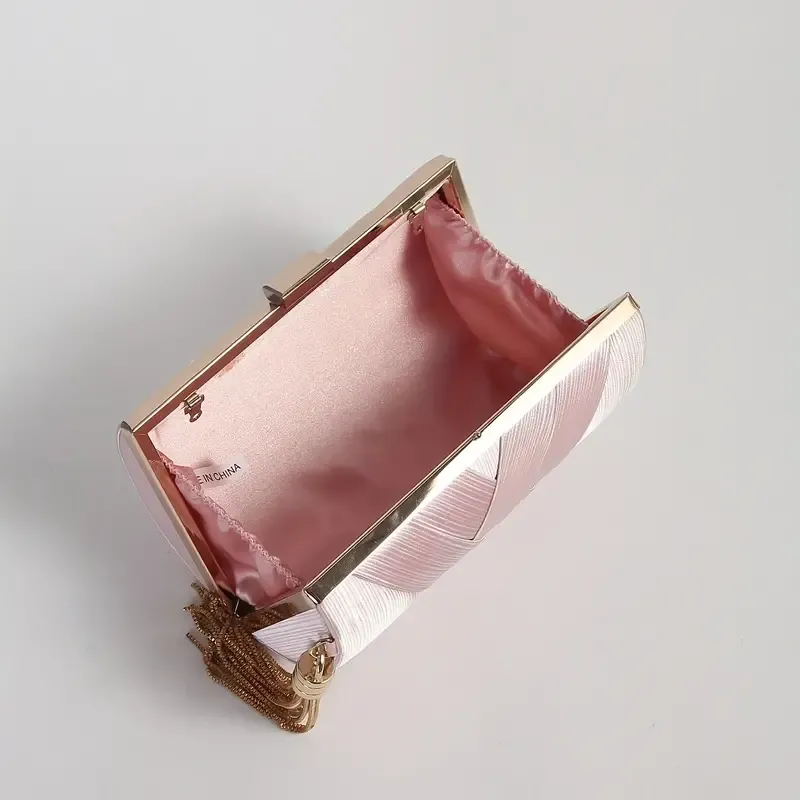 Elegant Braided Clutch Wallet