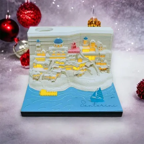 3D Santorini