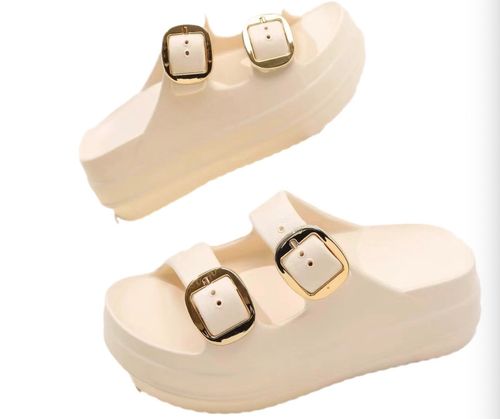 Womens Solid Color Fashion Sandals