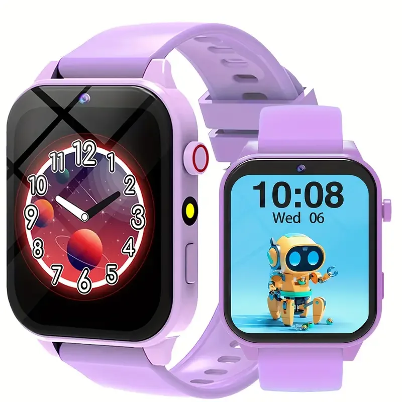 Multi Game Educational Watch, Gaming Smartwatch, High-definition Touchscreen Camera, Music Player, Alarm Clock, Calculator, LED Lighting, Perfect Holiday Gift | Birthday Gift