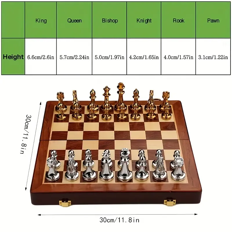 Premium Solid Wood Chess