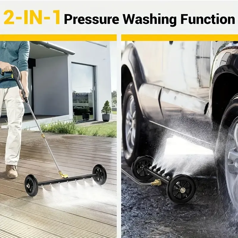 7-nozzle high-pressure surface cleaner