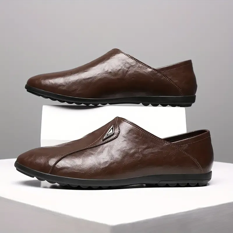 Men's Slip-On Loafers - Comfortable