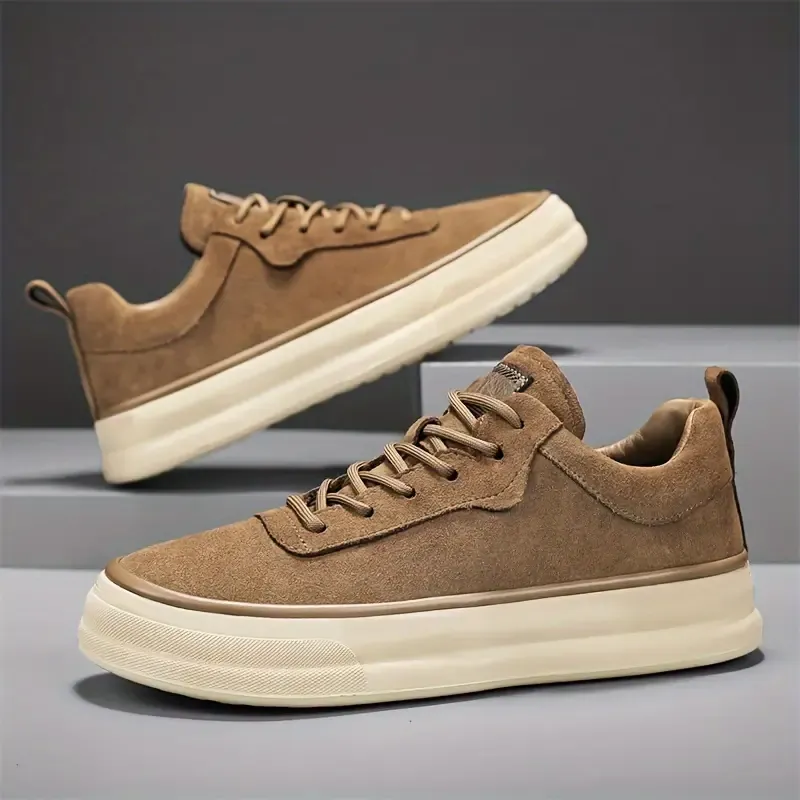 Men's Stylish Athletic Sneakers - Versatile, Comfortable Lace-Up Shoes for All Seasons