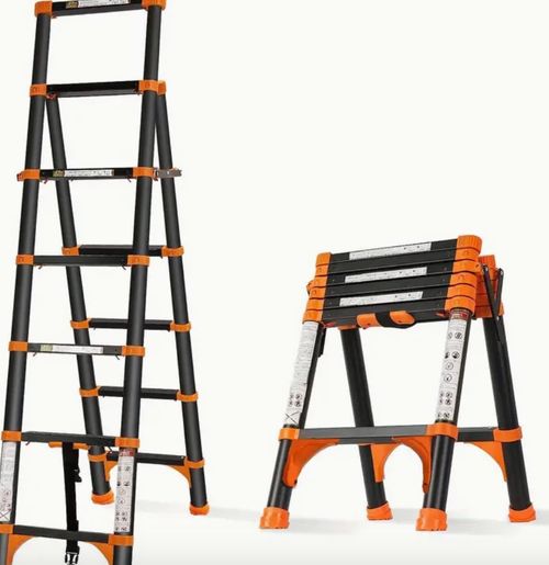 Telescopic Folding Step Ladder
