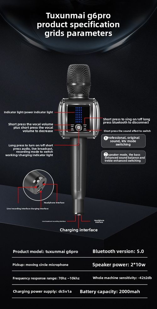 Microphone and speaker integrated microphone
