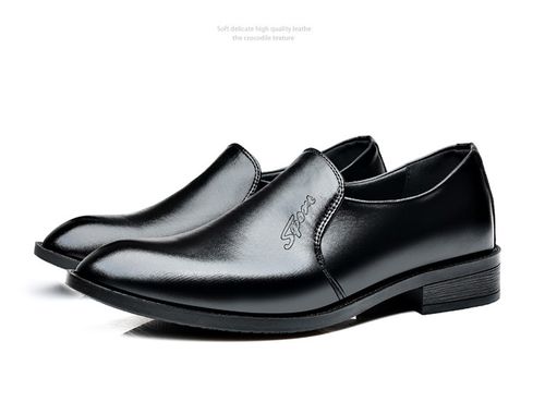 Trendy height-increasing men's shoes and lazy man's single shoes