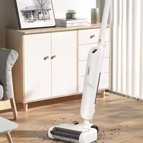 Intelligent floor scrubber