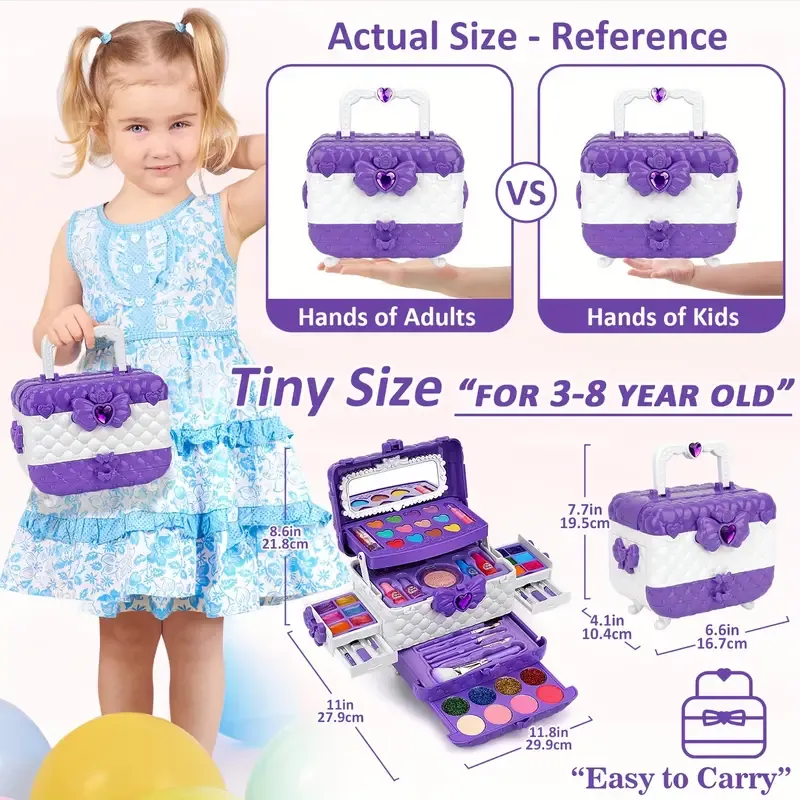 Deluxe Washable Kids Makeup