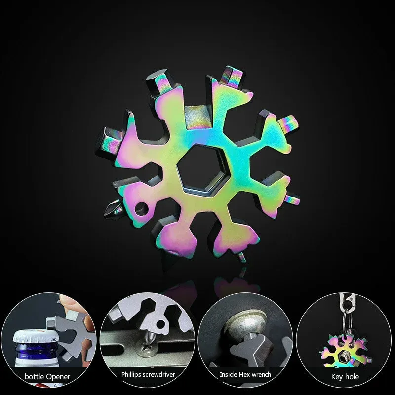 💥18-in-1 Multifunctional snowflake wrench💥