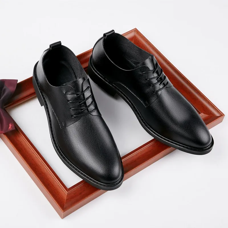 men's formal business leather shoes