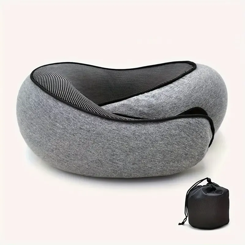 1pc Neck Pillow - Neck Pillow, Wander Plus Travel Pillow, Wander Plus Travel Neck Pillow, Travel Pillow, Memory Foam Neck Pillow For Traveling, For Airplanes, Car, Office, Sleeping Upright