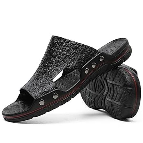 Summer new handmade genuine leather men's sandals