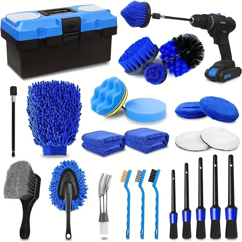 27pcs Ultimate Car Detailing Kit