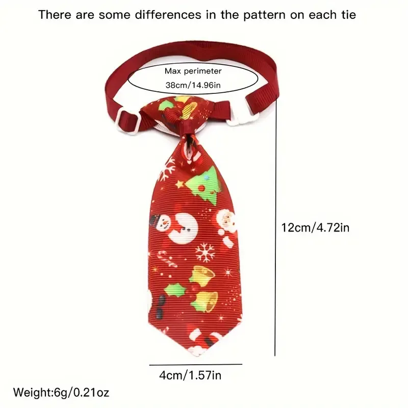 Festive Christmas Pet Bow Tie