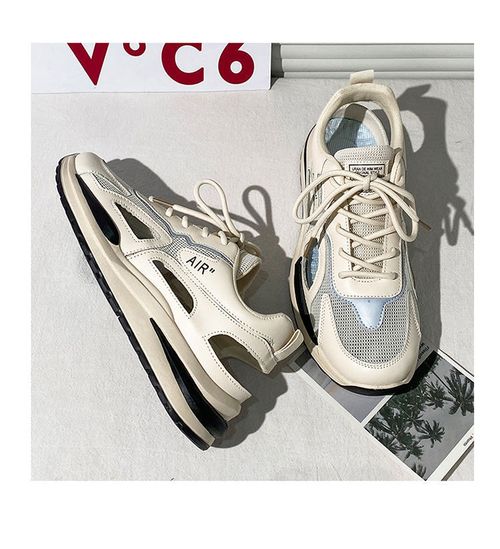 Mesh breathable perforated sandals and lightweight casual sports shoes