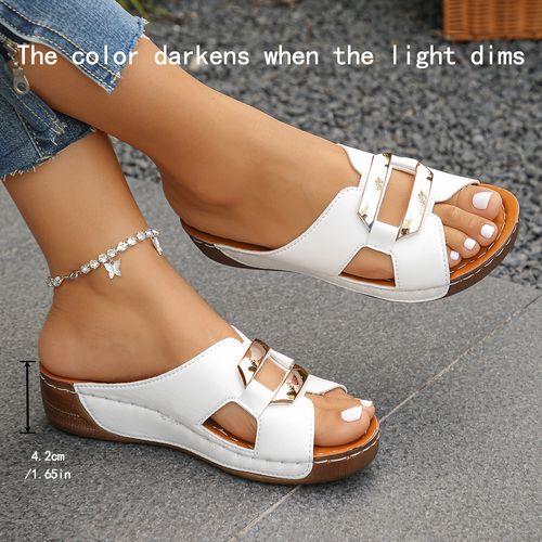 Summer new Roman style wedge heel