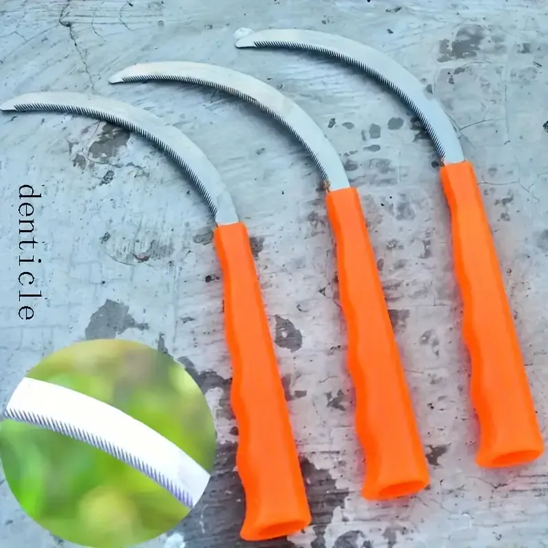 Alloy Steel Blade Serrated Small Sickle Set