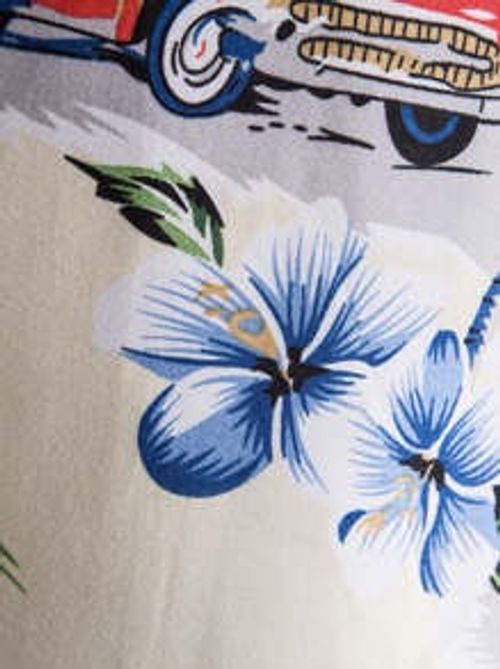 Men's casual Hawaiian shirt