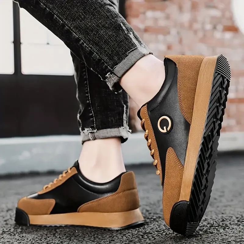 waterproof leather surface and thick sole