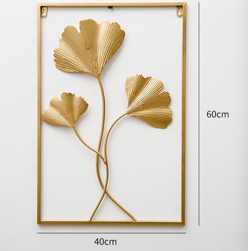Gold Metal Wall Decor