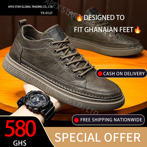 Men's Durable & Comfortable Skate Sneakers - Casual Streetwear, Lace-Up, Non-Slip PVC Sole for Fall Winter