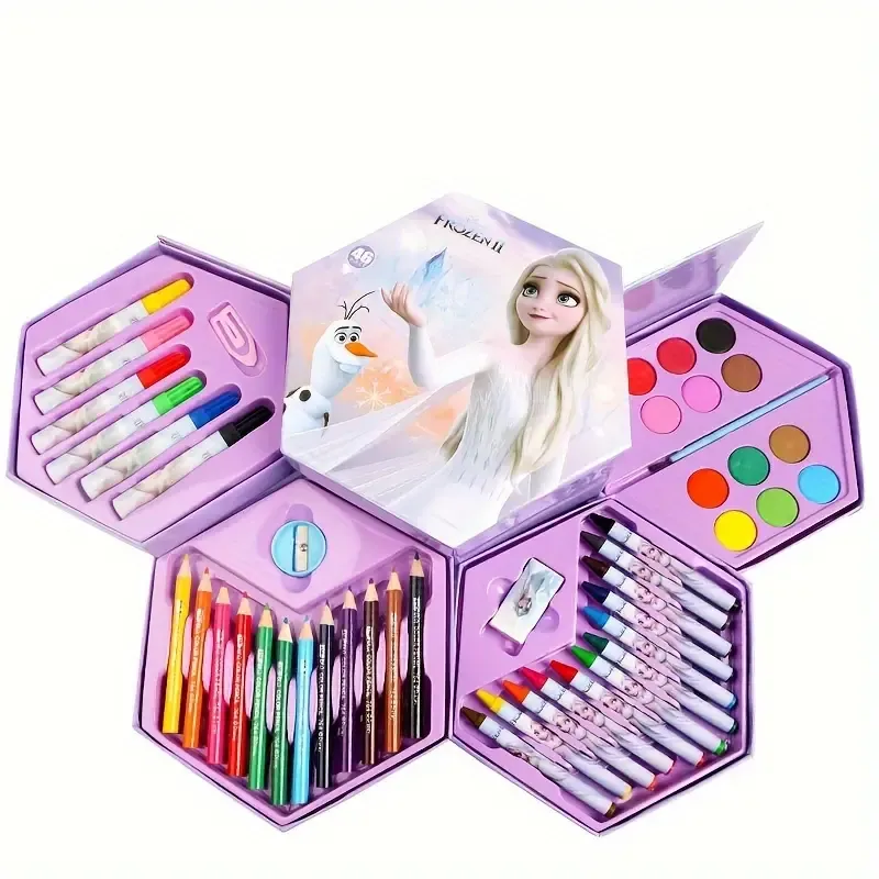 Disney Frozen Elsa cute cartoon painting set multi