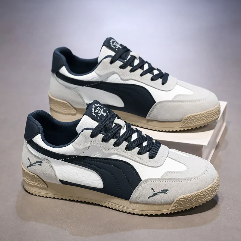 breathable and comfortable retro thick-soled shoes