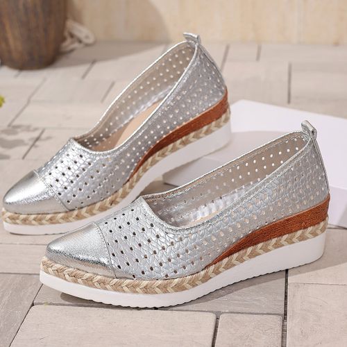 shallow mouth breathable pointed toe women's shoes