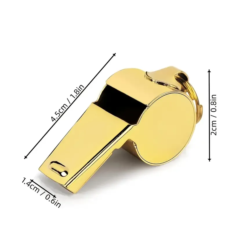 Premium Stainless Steel Metal Whistle