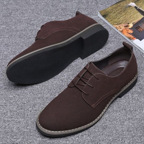 Men's British Style Oxford Shoes, Wear-resistant Non-Slip Dress Shoes For Wedding Business
