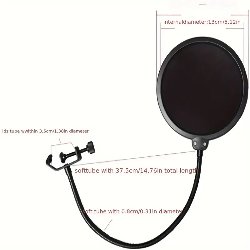 microphone filter mask
