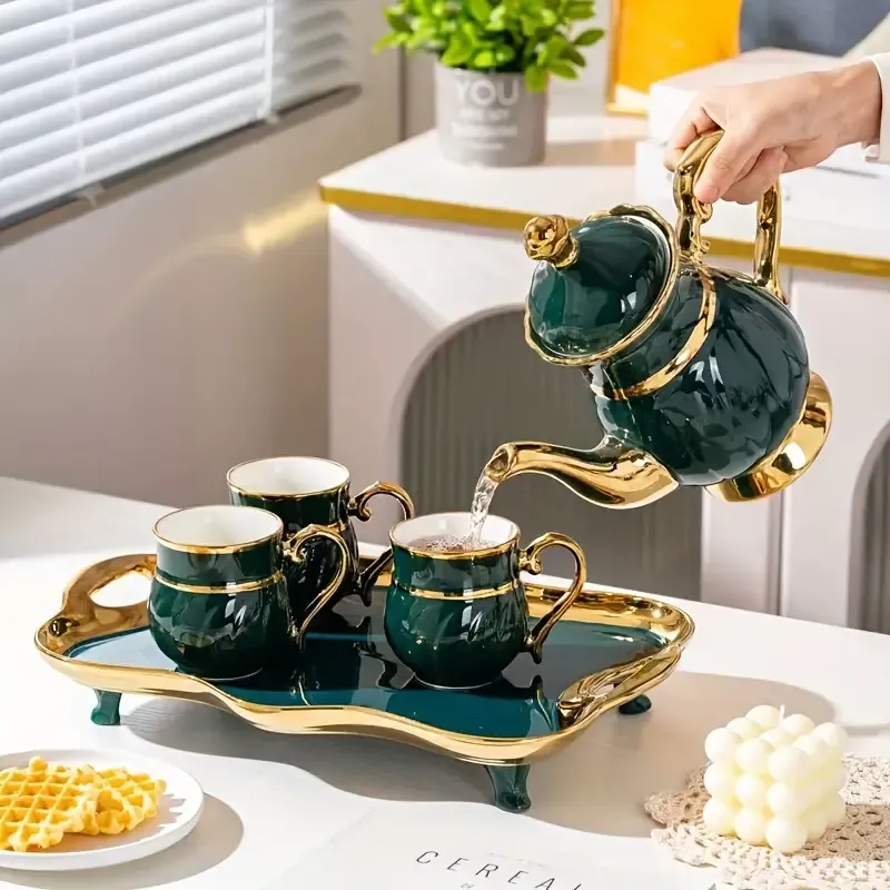 Elegant Ceramic Tea Set