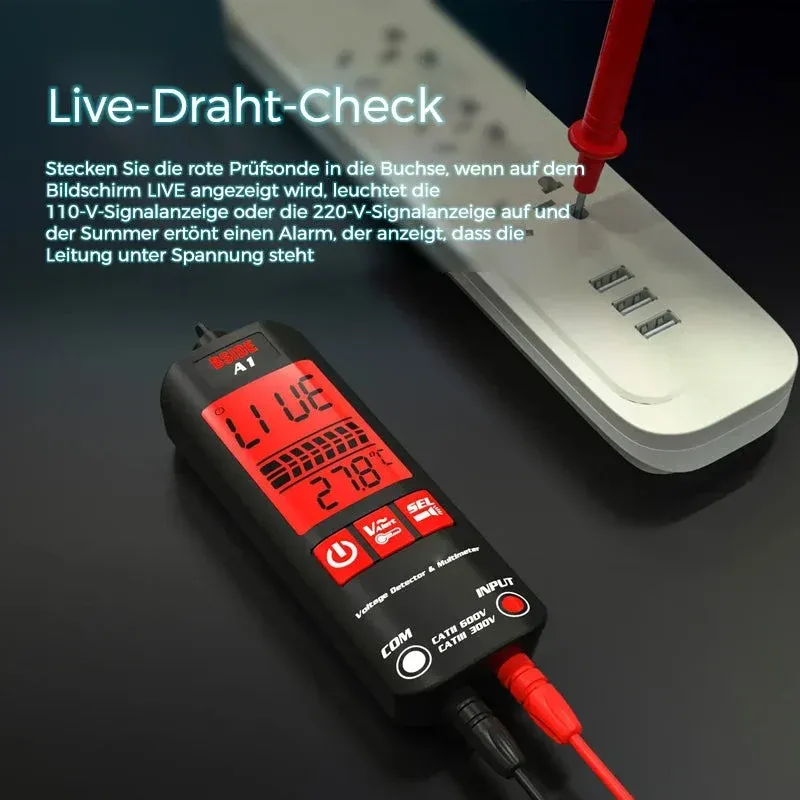 A1 Fully Automatic Anti-Burn Intelligent Digital Multimeter