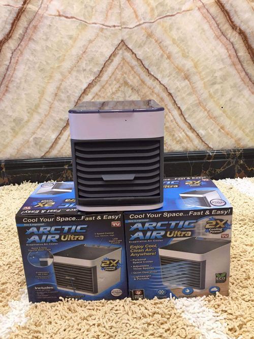 mini personal space air cooler Air Conditioner Table Portable USB air fan add moisture