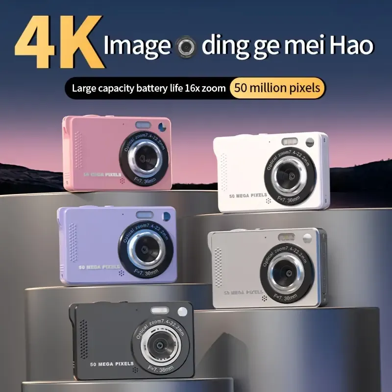 Dual-Lens Digital Camera for Youngsters