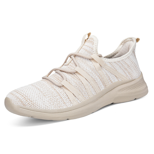 Lightweight, fly-woven, thick-soled single shoes, couple outdoor shoes