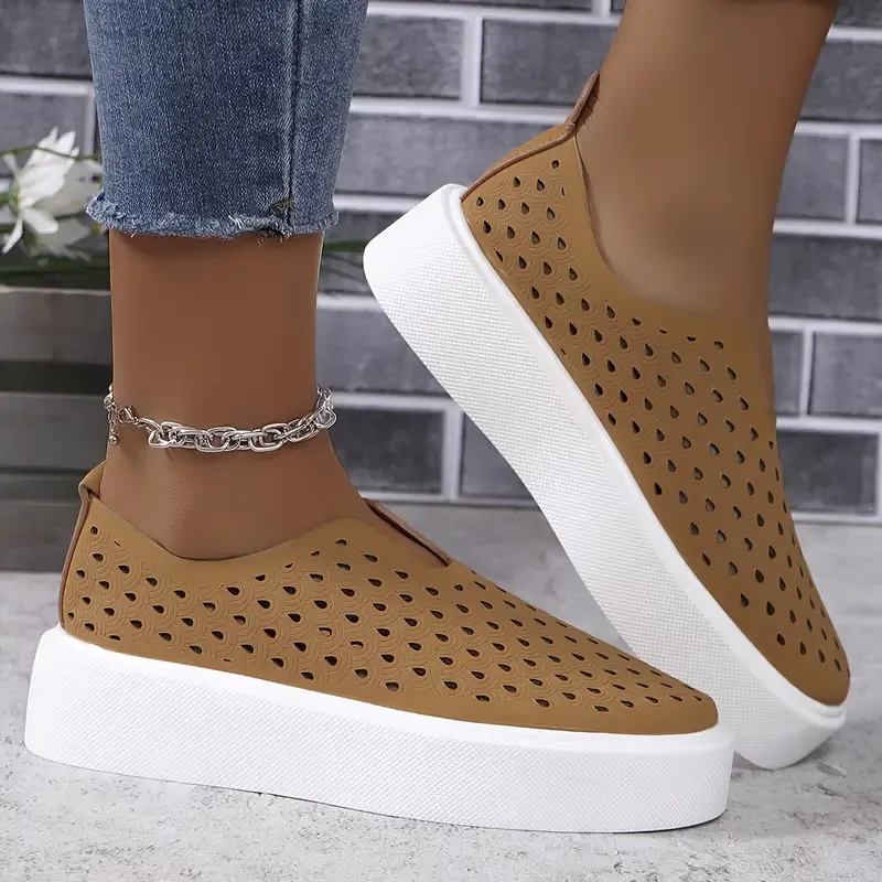 Trendy Womens Slip-On Sneakers