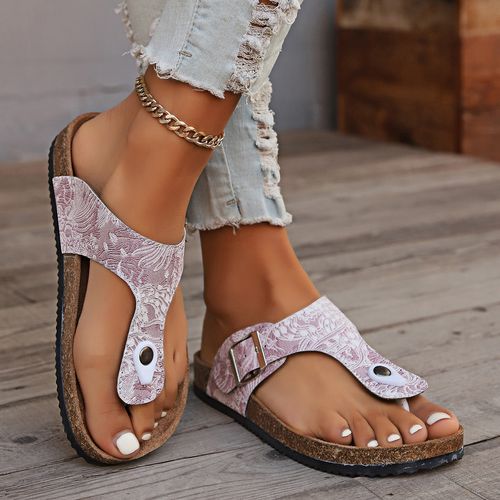 Summer Cork Slippers Korean Style