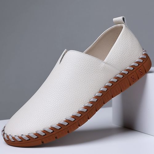 Business casual leather shoes, fashionable and versatile sports casual shoes