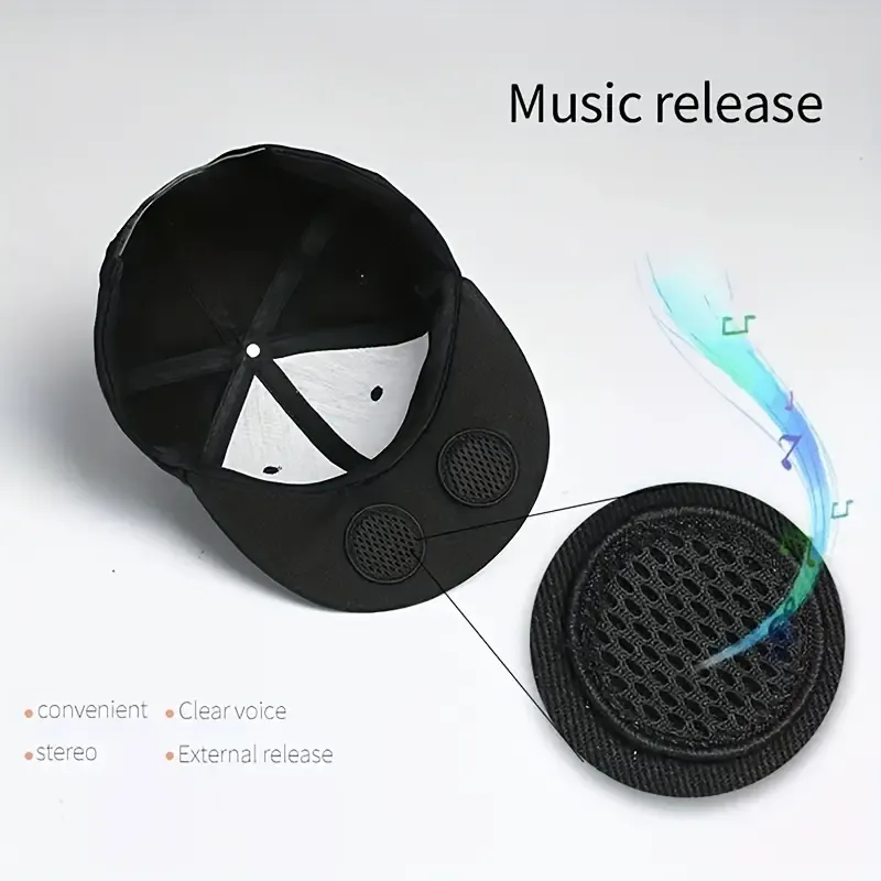 Wireless Smart Speaker Headphone Baseball Cap - Perfect Birthday Gift