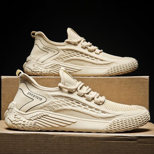 Running soft sole flying mesh lightweight trendy shoes